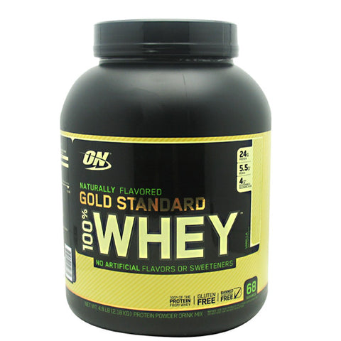 100% Whey, Vanilla, 4.8 lb