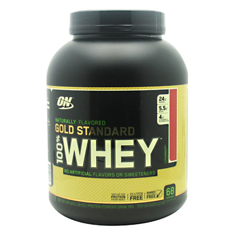 100% Whey, Strawberry, 4.8 lb