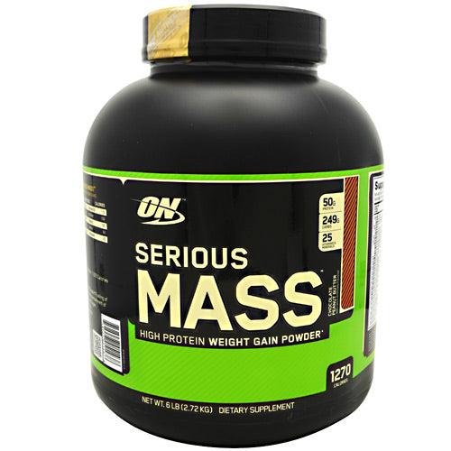 Serious Mass, Chocolate Peanut Butter, 6 lbs (2727 g)