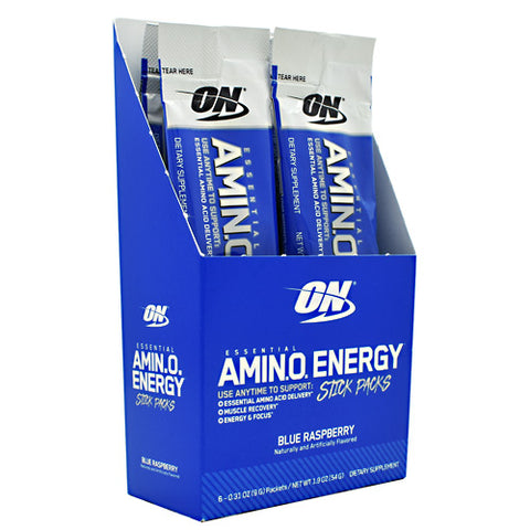 Essential Amino Energy, Blue Raspberry, 6 (0.31oz) Packets