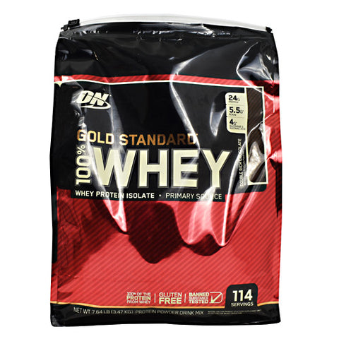 100% Whey, Double Rich Chocolate, 114 Servings (7.64 lb)