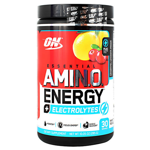 Amino Energy + Electrolytes, Cranberry Lemonade Breeze, 30 Servings (10.05 oz.)