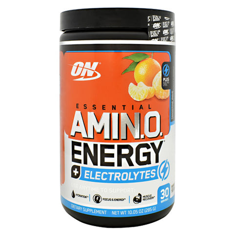 Amino Energy + Electrolytes, Tangerine Wave, 30 Servings