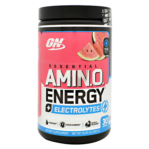 Amino Energy + Electrolytes, Watermelon Splash, 30 Servings