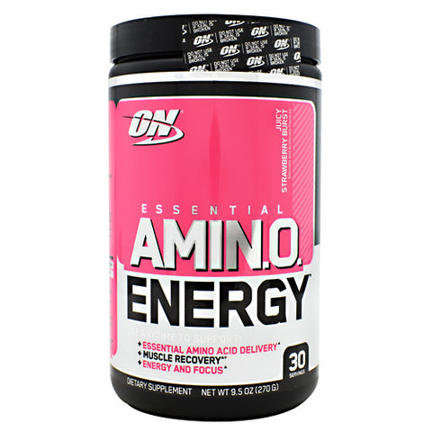 Essential Amino Energy, Juicy Strawberry Burst, 30 Servings (9.5 oz)