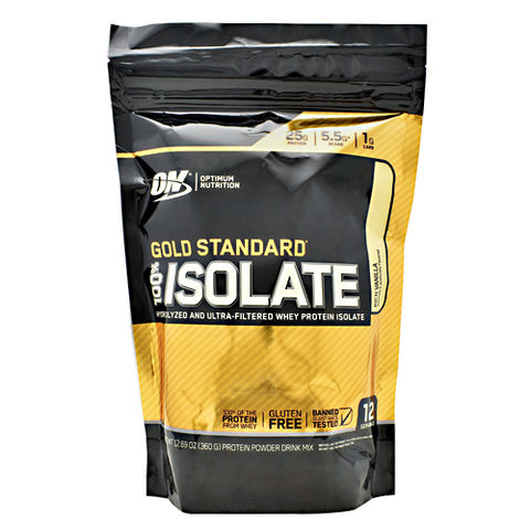 100% Isolate, Rich Vanilla, 12 Servings (12.69 oz)