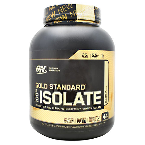 100% Isolate, Rich Vanilla, 44 Servings (2.91 lb)