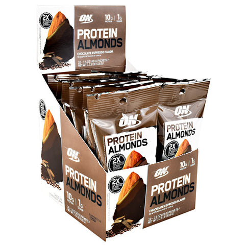 Protein Almonds,chocolate Espresso, 12 (1.5oz.) Packets