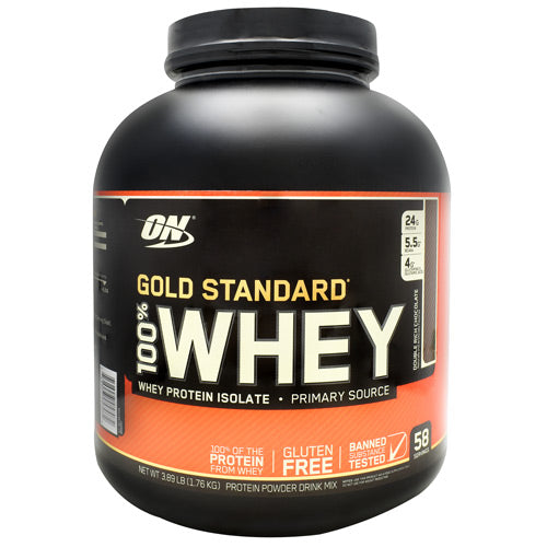 100% Whey, Double Rich Chocolate, 58 Servings (3.89 lb)