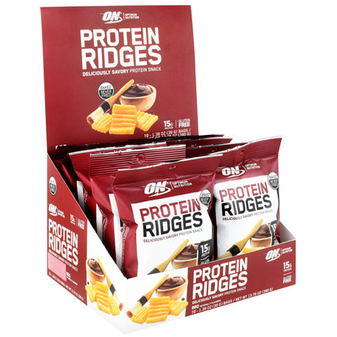 Protein Ridges, Bbq, 10 (1.38 oz) Bags