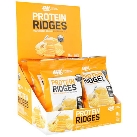 Protein Ridges, Cheese, 10 (1.38 oz) Bags