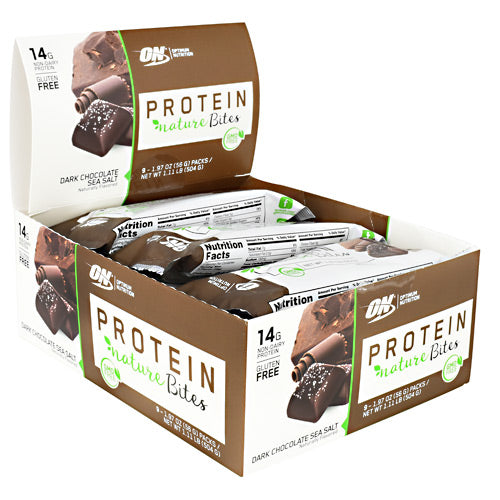 Protein Nature Bites, Dark Chocolate Sea Salt, 9 (1.97 oz) Packs