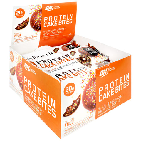 Cake Bites, Chocolate Frosted Donut, 9 - 2.29 OZ (65g) packs