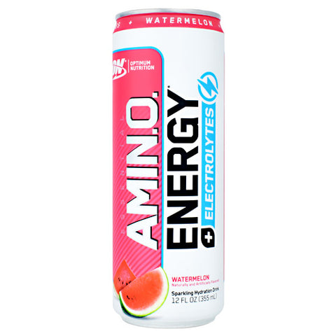 Amino Energy + Electrolytes Rtd, Watermelon, 12 (12 fl oz) Cans