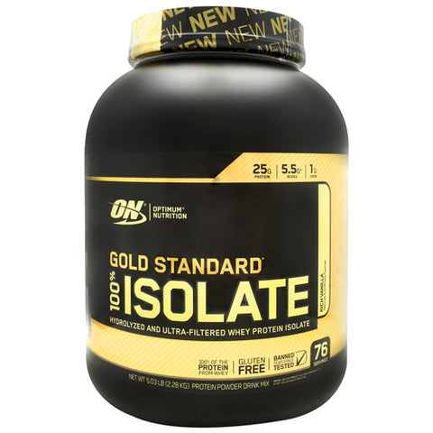 100% Isolate, Rich Vanilla, 76 servings