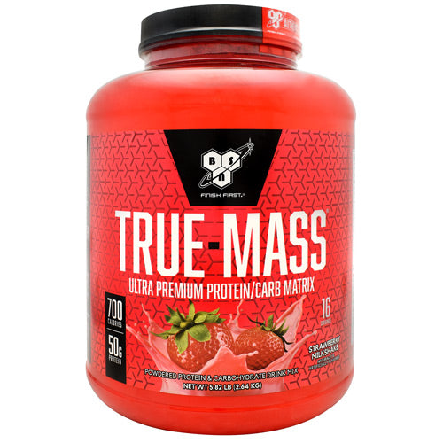 True-mass, Strawberry Milkshake, 5.82 lbs (2.64 kg)