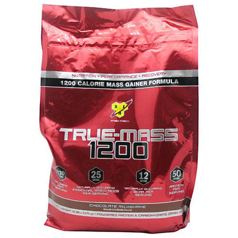 True Mass 1200, Chocolate Milkshake, 10.25 lbs. (4.71 kg)