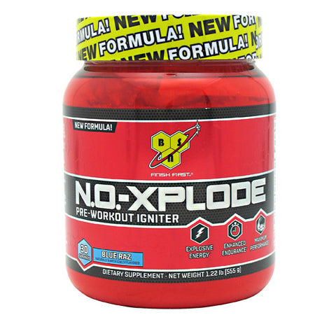 N.o.-xplode, Blue Raz, 30 Servings 1.22 lb