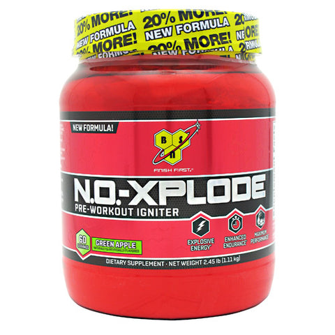 N.o.-xplode, Green Apple, 60 Servings 2.45 lb