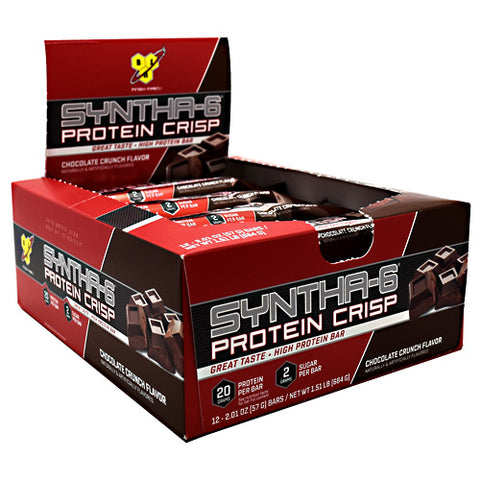 Syntha-6 Protein Crisp, Chocolate Crunch, 12 - 2.01 OZ (57G) Bars