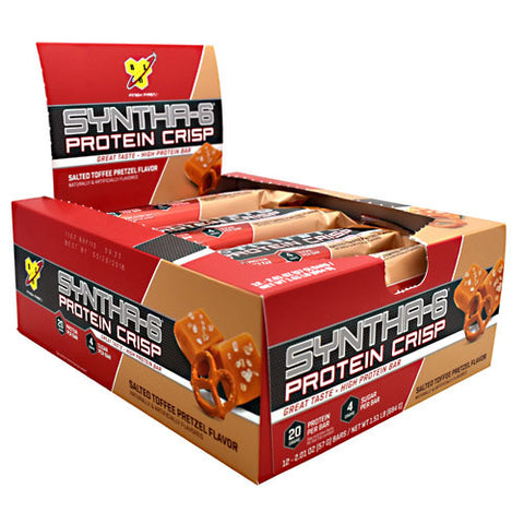 Syntha-6 Protein Crisp, Salted Toffee Pretzel, 12 - 2.01 OZ (57G) Bars