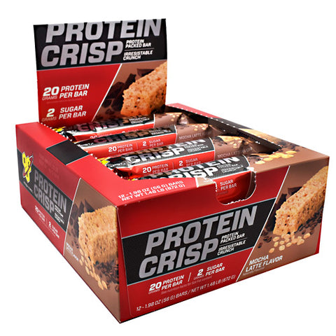 Syntha-6 Protein Crisp, Mocha Latte, 12 - 1.98 OZ (56G) Bars