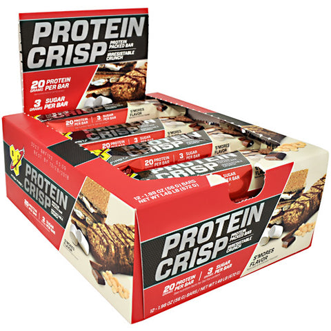 Protein Crisp, S'mores, 12 (1.98oz) Bars