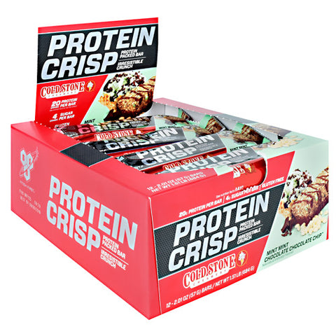 Protein Crisp, Mint Mint Chocolate Chocolate Chip, 12 (2.01oz) Bars