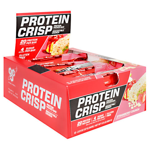 Protein Crisp, Strawberry Crunch, 12 (2.01oz) Bars