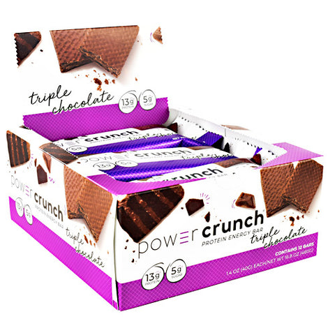 Power Crunch, Triple Chocolate, 12 (1.4 oz ) Bars