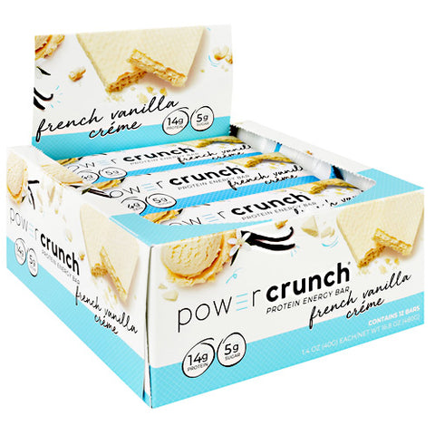 Power Crunch, French Vanilla Creme, 12-1.4 oz Cookies