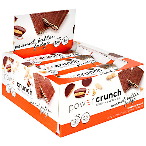 Power Crunch, Peanut Butter Fudge, 12 (1.4 oz) Bars