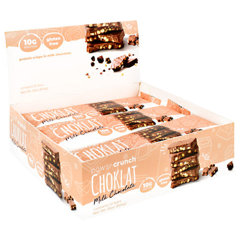 Protein Crisps,  Milk Chocolate, 12  (42 g) Bars