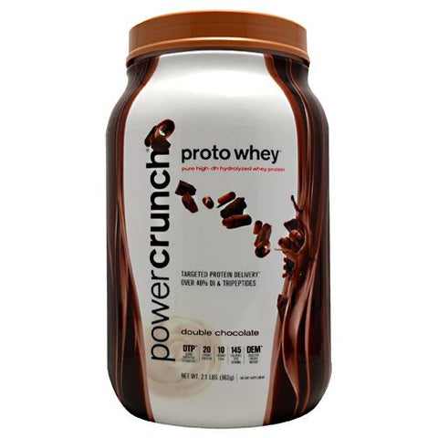 Power Crunch Proto Whey, Double Chocolate, 2.1 lbs (962g)