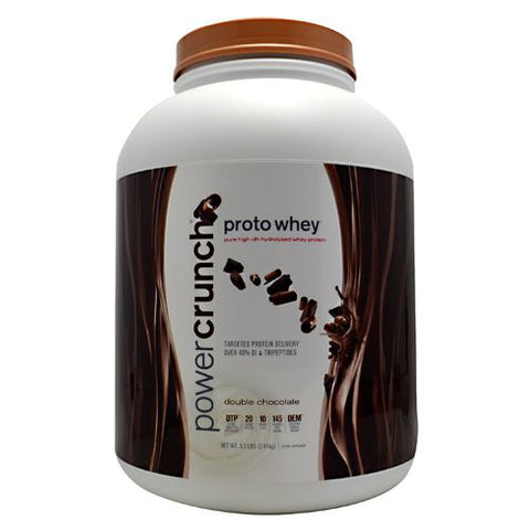 Power Crunch Proto Whey, Double Chocolate, 5.3 lbs (2.41kg)