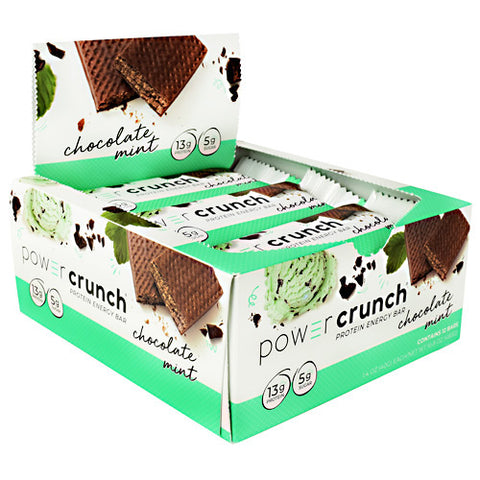 Power Crunch, Chocolate Mint, 12 (1.4 oz )Bars