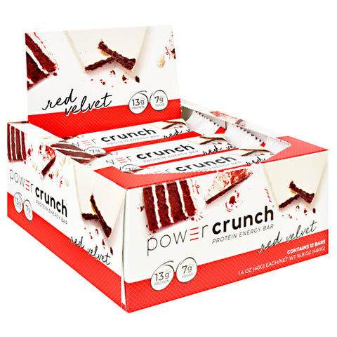 Power Crunch, Red Velvet, 12 - 1.4 oz Bars