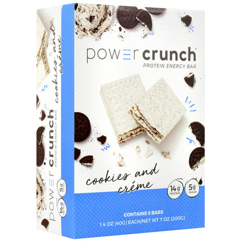 Power Crunch,cookies And Creme, 5 (1.4 oz) Bars