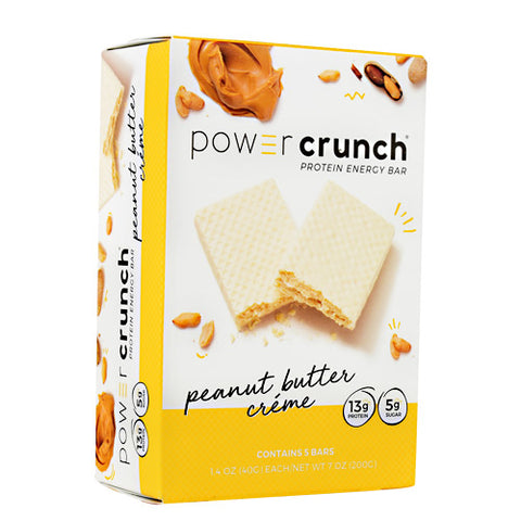 Power Crunch, Peanut Butter Creme, 5 (1.4 oz) Bars