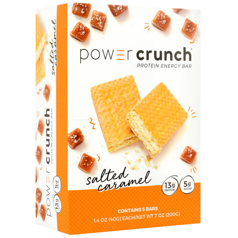 Power Crunch, Salted Caramel, 5 (1.4 oz) Bars