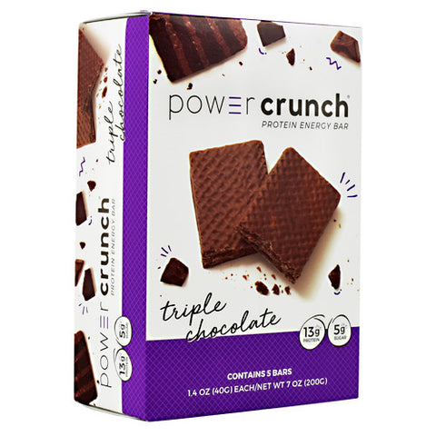 Power Crunch,triple Chocolate, 5 (1.4 oz) Bars