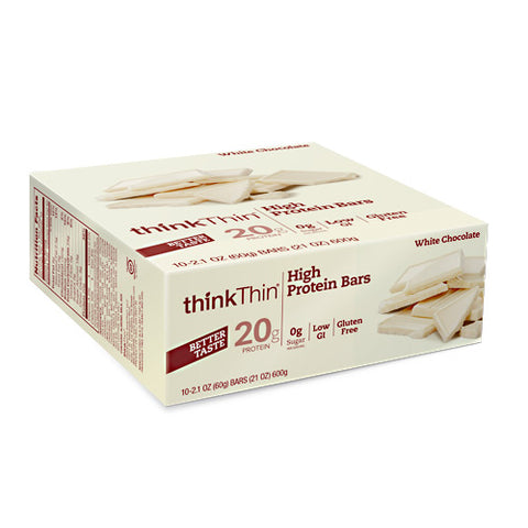 Think Thin Bar, White Chocolate, 10 - 60 g bars [1 lb 5 oz (600 g)]