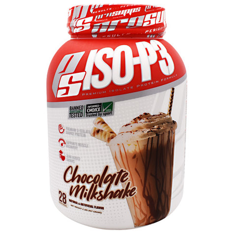 Iso-p3, Chocolate Milkshake, 2 lbs. (907 Grams)