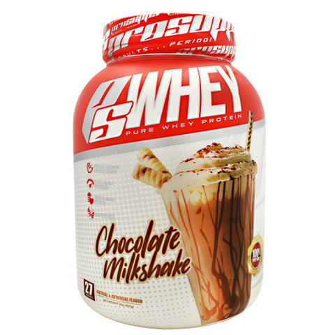 Ps Whey, Chocolate Milkshake, 2 lbs. (907g)