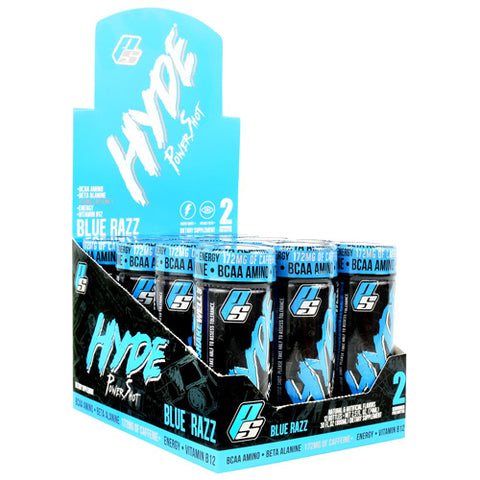 Hyde Power Shot, Blue Razz, 12 (2.5 fl oz) Bottles