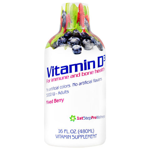 Vitamin D3, Mixed Berry, 16 FL OZ (480 ml)