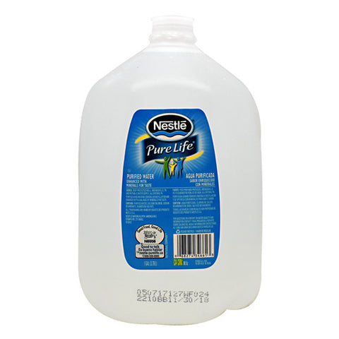 Pure Life Purified Water, 1 Gallon, 6 - 1 Gallon (3.79 L) Containers