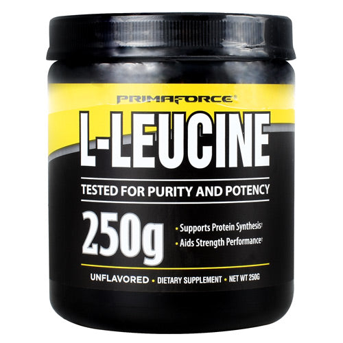 L-leucine, Unflavored, 50 Servings (250g)