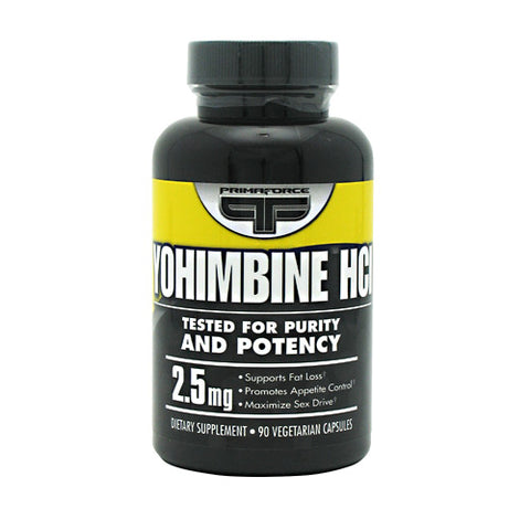 Yohimbine Hci, 90 Vegetarian Capsules, 90 Vegetarian Capsules