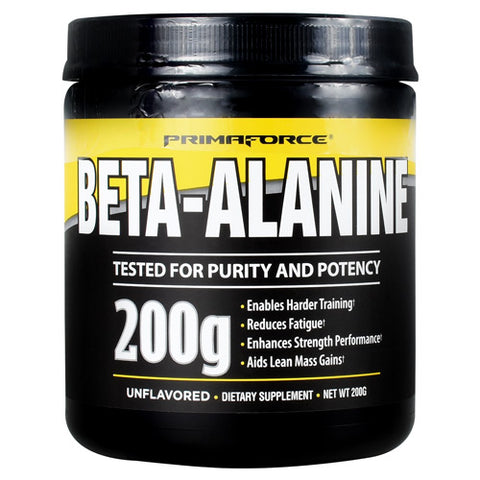 Beta-alanine, Unflavored, 100 servings (200g)